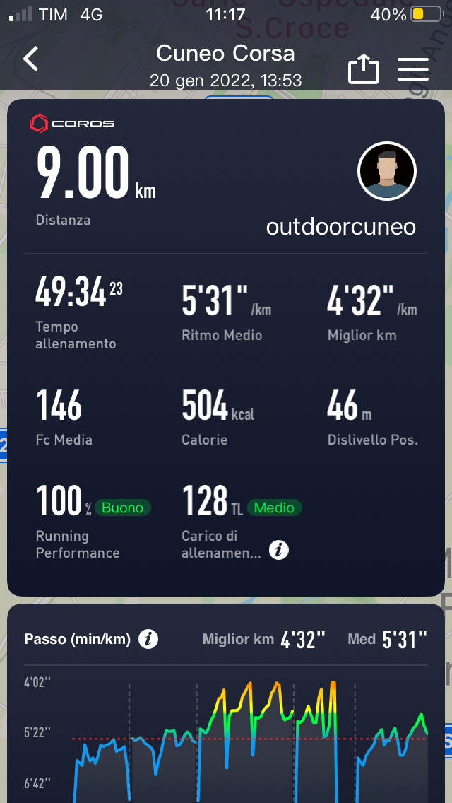 Orologio Sportivo COROS PACE 3 GPS - Leggero, 17 Giorni Batteria, Doppia Frequenza - Foto 4