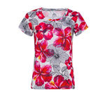 Wild Tee Hibiscus Tshirt Woman - Outdoor di Gabriele Bonuomo